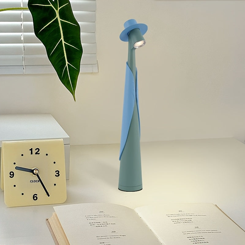 Elegancka, ładowalna lampka LED na czapkę z innowacyjną dotykowo aktywowaną lampą biurkową