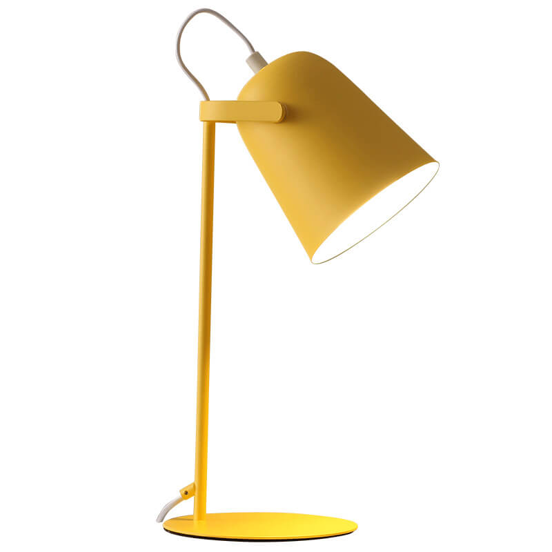 Nordic Metal LED Lampa biurkowa — eleganckie, minimalistyczne światło do czytania i nauki