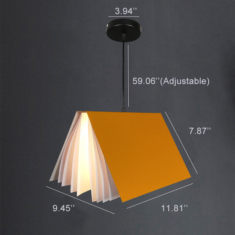 Latająca książka – nowoczesna lampa wisząca inspirowana książkami