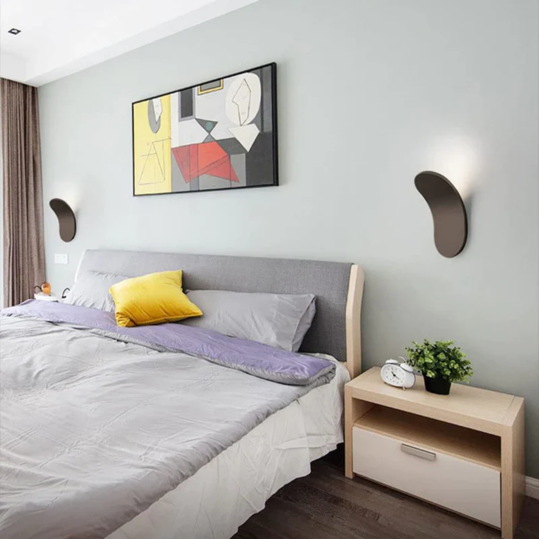 Kinkiet Skandynawski Nowoczesny – Lampa Ścienna LED do Salonu i Sypialni, Design Minimalistyczny | Lampovo