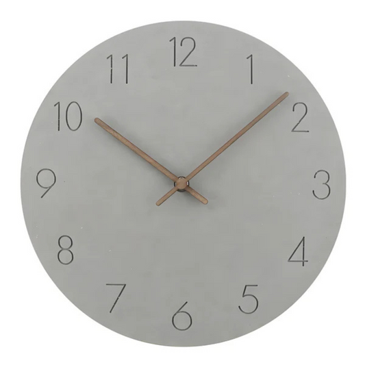 Zegar ścienny Nork — minimalistyczny, nowoczesny drewniany design