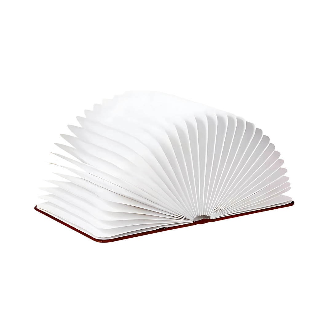 Lumibook – Składana Lampka Biurkowa LED, Ładowalna Lampa Nocna do Czytania, Design Skandynawski | Lampovo