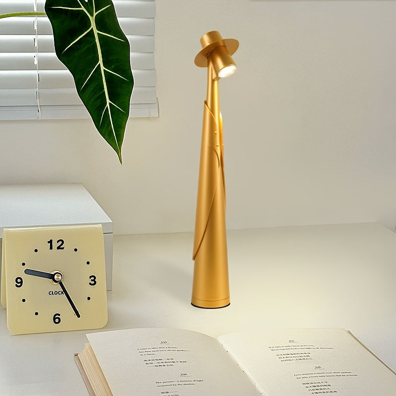 Elegancka, ładowalna lampka LED na czapkę z innowacyjną dotykowo aktywowaną lampą biurkową