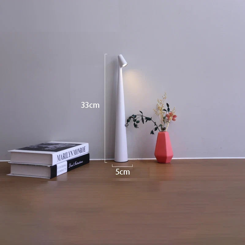 Glowora LED Lampa Biurkowa - ładowalna, z dotykową regulacją jasności