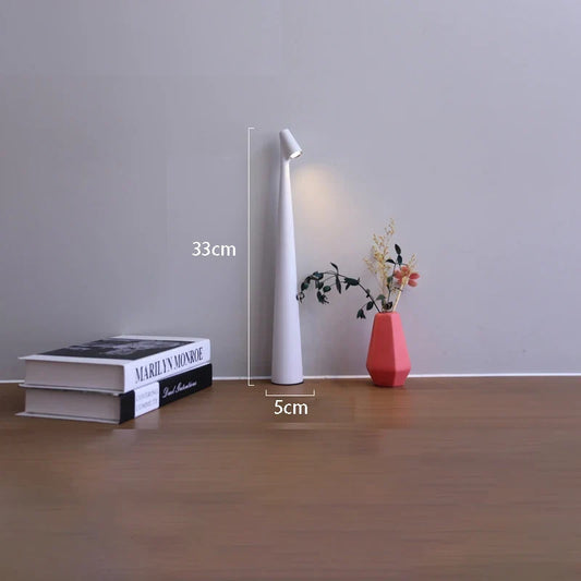 Glowora LED Lampa Biurkowa - ładowalna, z dotykową regulacją jasności