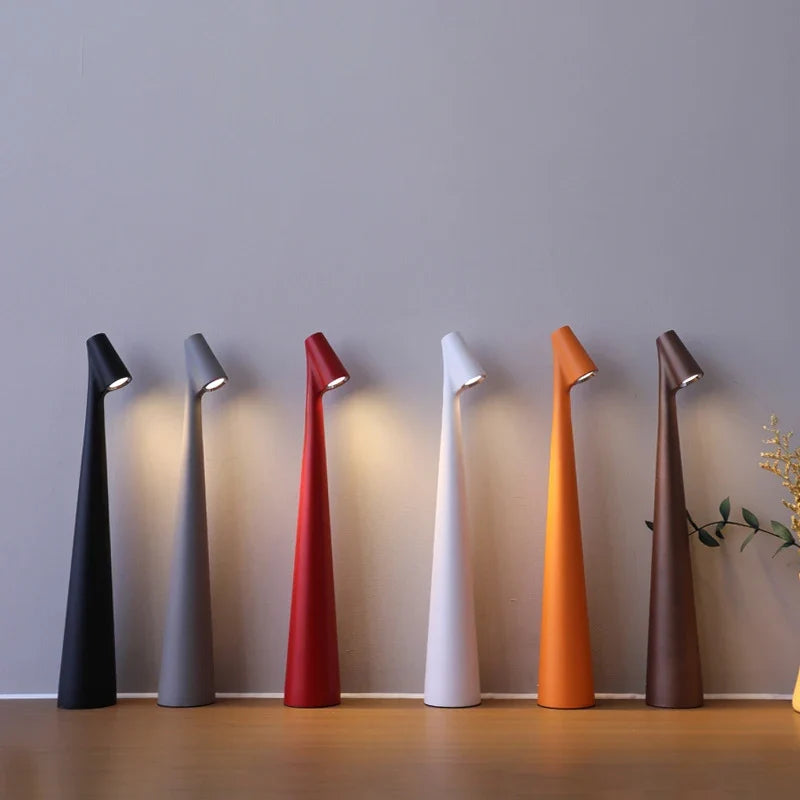 Glowora LED Lampa Biurkowa - ładowalna, z dotykową regulacją jasności