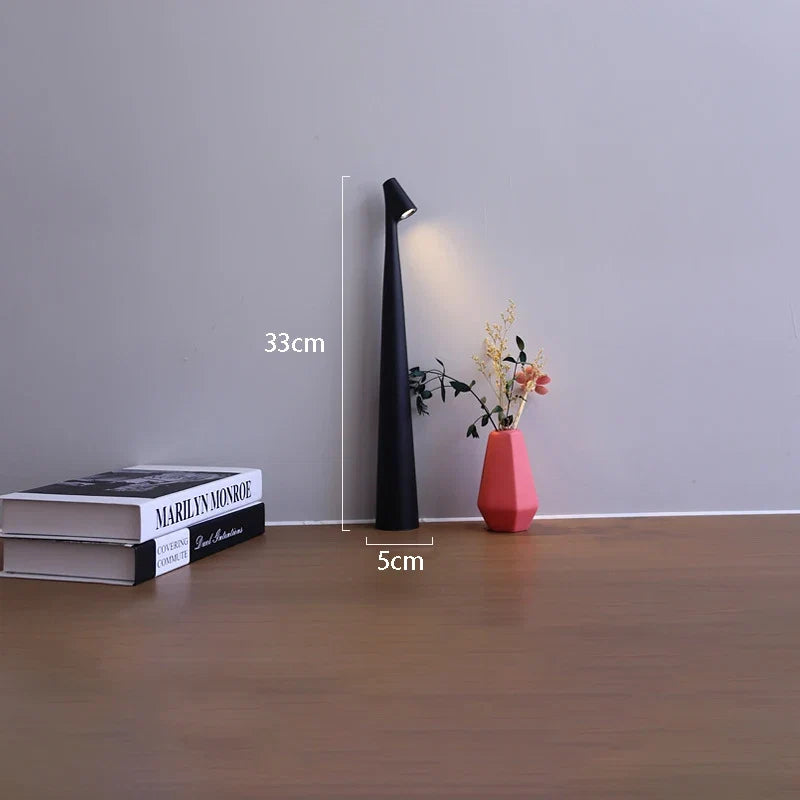 Glowora LED Lampa Biurkowa - ładowalna, z dotykową regulacją jasności