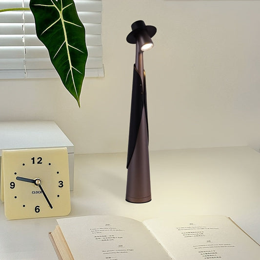 Elegancka, ładowalna lampka LED na czapkę z innowacyjną dotykowo aktywowaną lampą biurkową