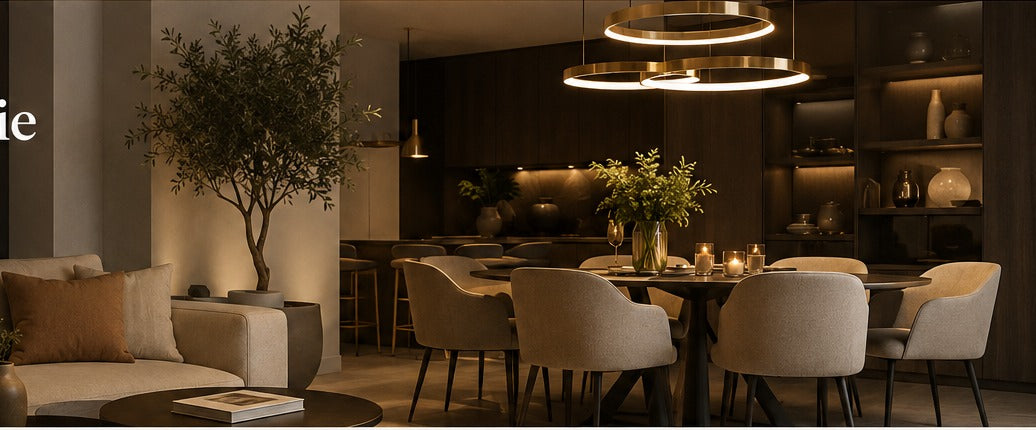Nowoczesne wnętrze z designerskimi lampami Lampovo